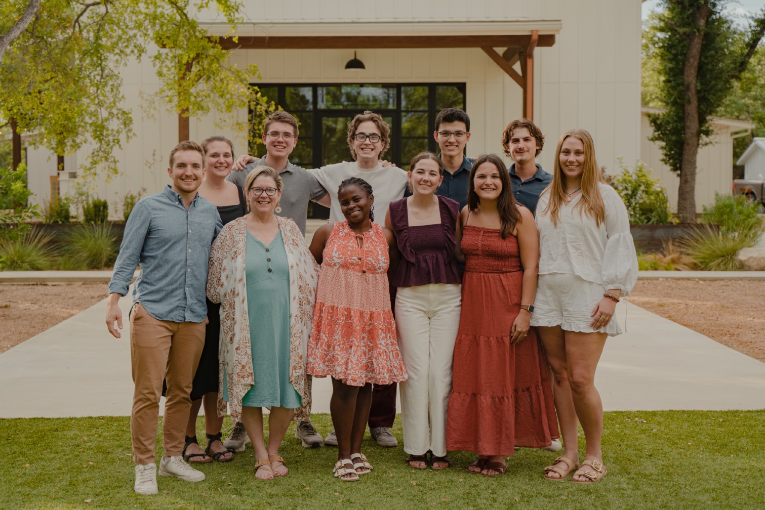 The founding LeapYear community gathered together